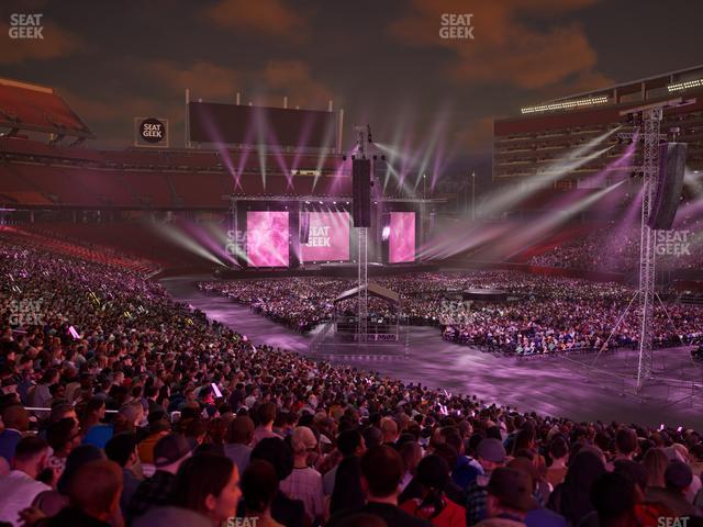 Levi's Stadium - Section 107 Seat View Levi's Stadium - Section 107 Seat View