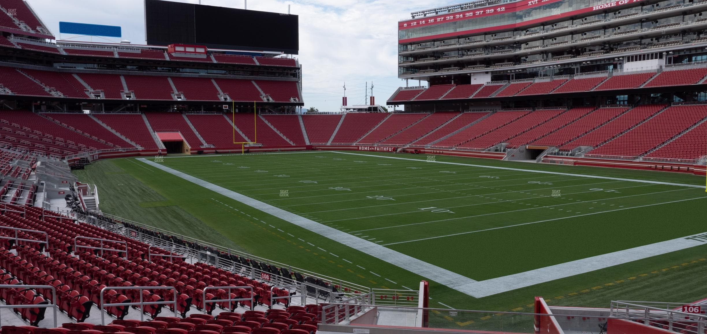 Levi's Stadium - Section 107 Seat View