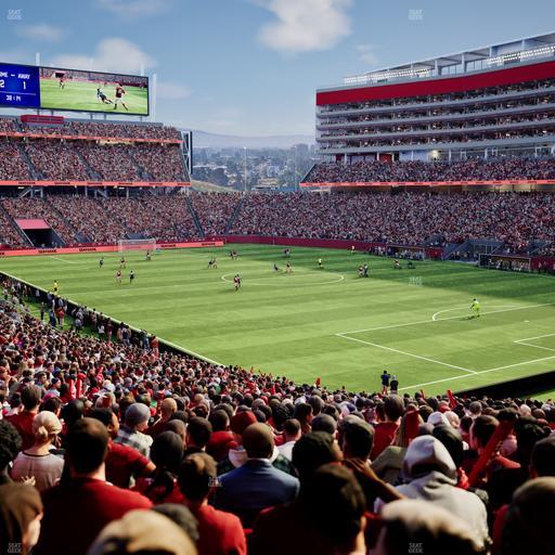 Levi's Stadium - Section 107 Seat View