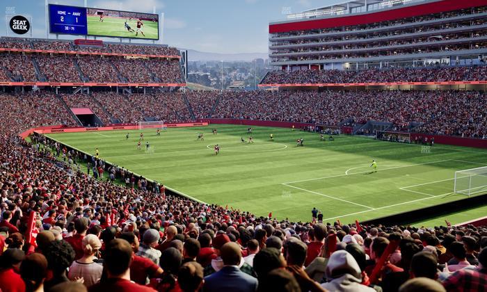 Levi's Stadium - Section 107 Seat View