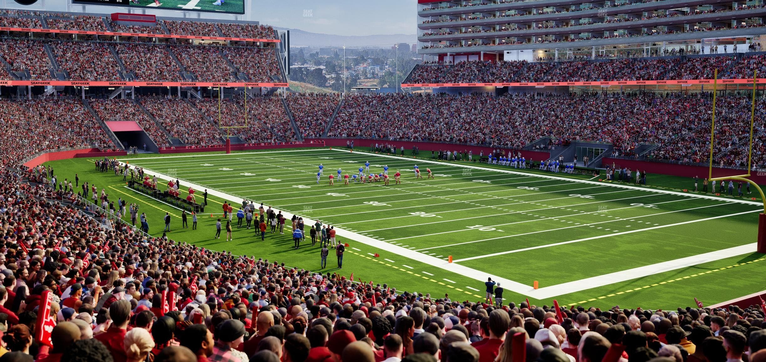 Levi's Stadium - Section 107 Seat View