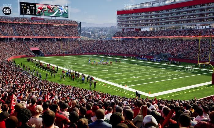 Levi's Stadium - Section 107 Seat View