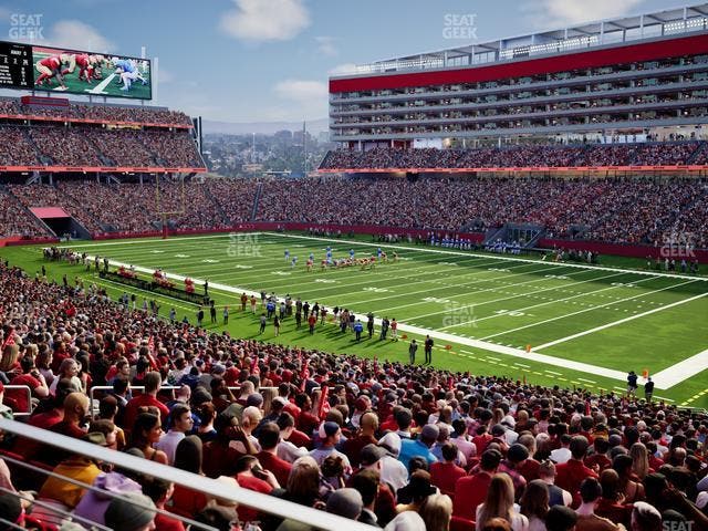 Levi's Stadium - Section 108 Seat View Levi's Stadium - Section 108 Seat View