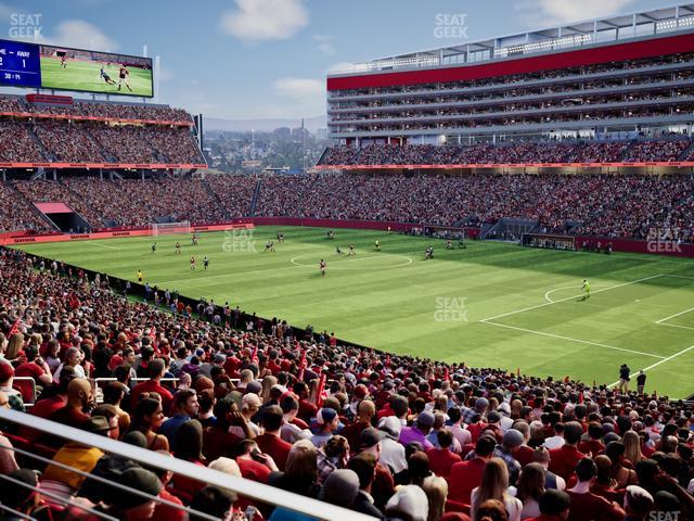 Levi's Stadium - Section 108 Seat View Levi's Stadium - Section 108 Seat View