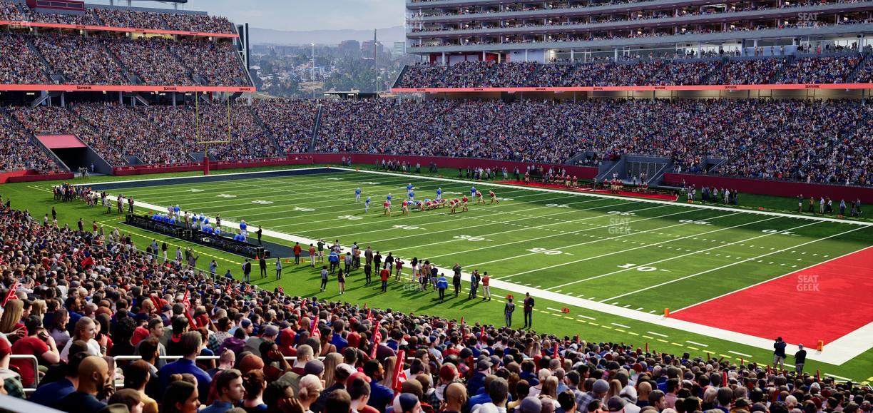 Levi's Stadium - Section 108 Seat View
