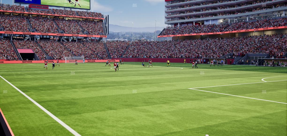 Levi's Stadium - Section 108 Seat View