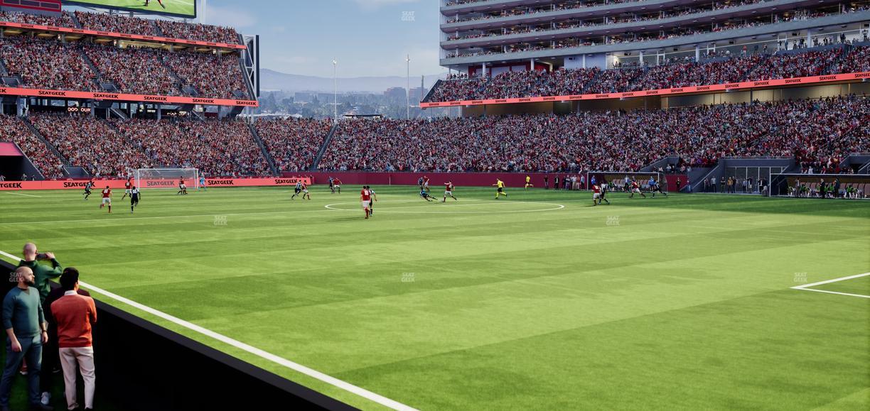 Levi's Stadium - Section 109 Seat View