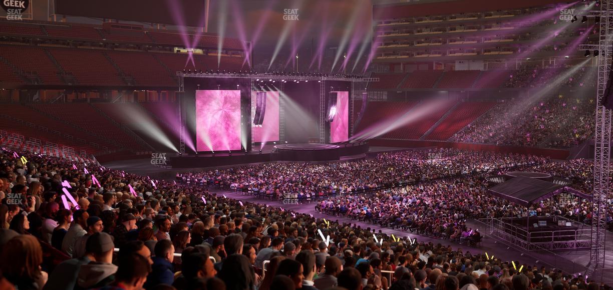 Levi's Stadium - Section 110 Seat View