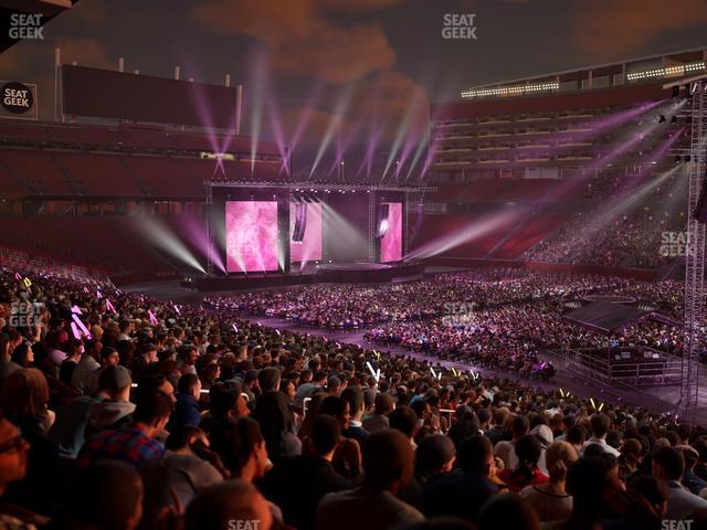 Levi's Stadium - Section 110 Seat View Levi's Stadium - Section 110 Seat View