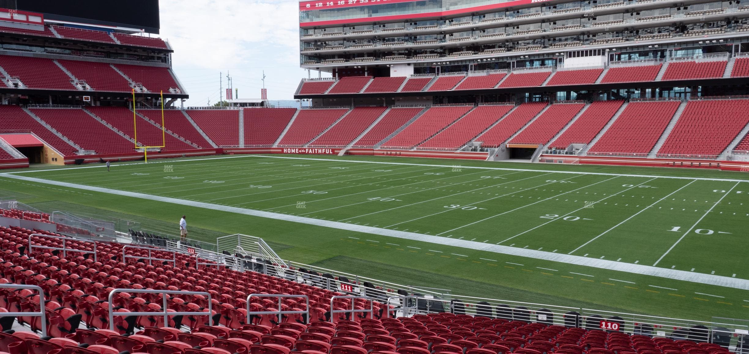 Levi's Stadium - Section 110 Seat View