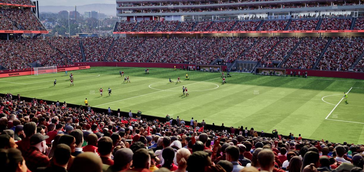 Levi's Stadium - Section 110 Seat View