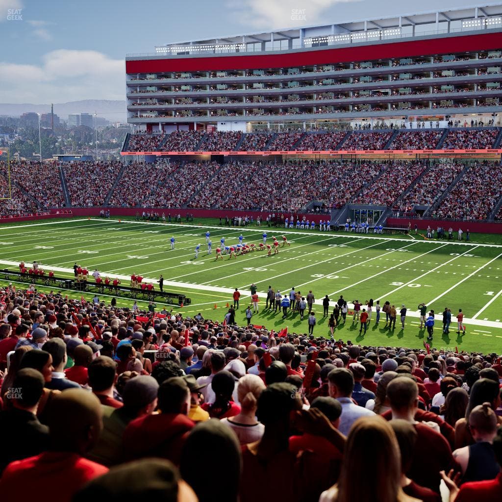 Levi's Stadium - Section 110 Seat View