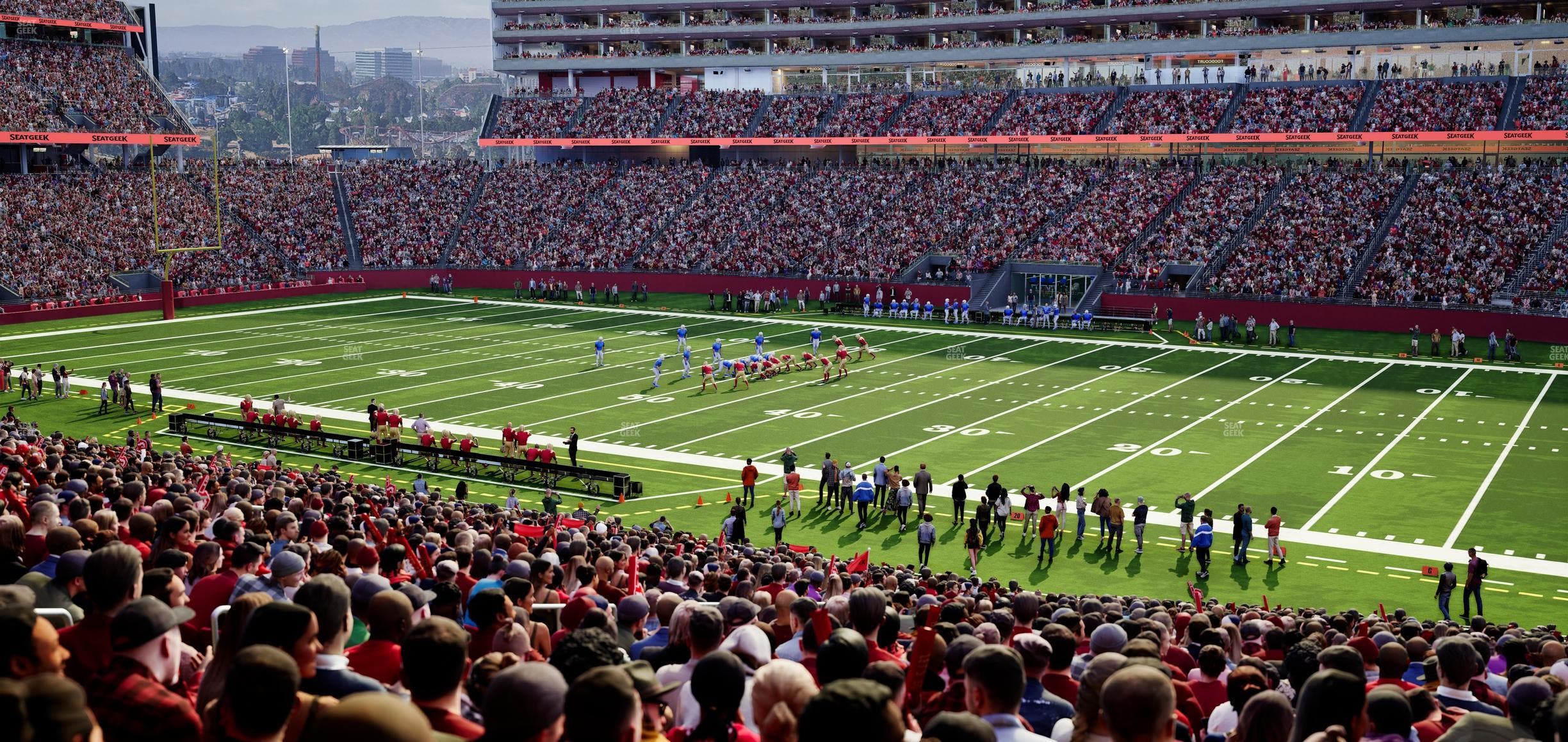 Levi's Stadium - Section 110 Seat View