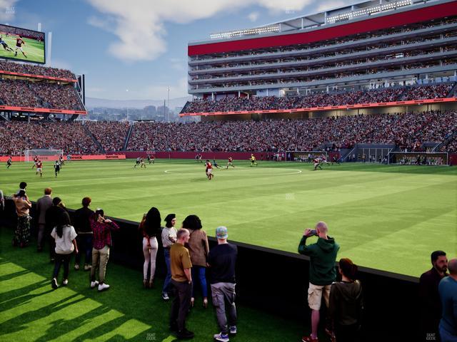 Levi's Stadium - Section 110 Seat View