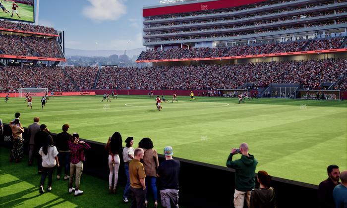 Levi's Stadium - Section 110 Seat View