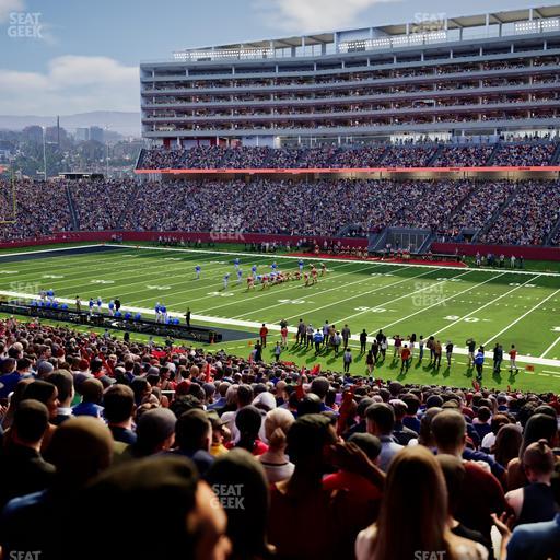 Levi's Stadium - Section 110 Seat View