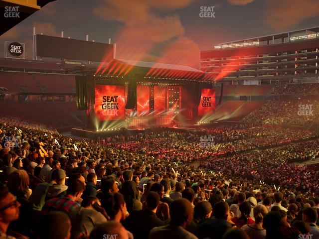 Levi's Stadium - Section 110 Seat View
