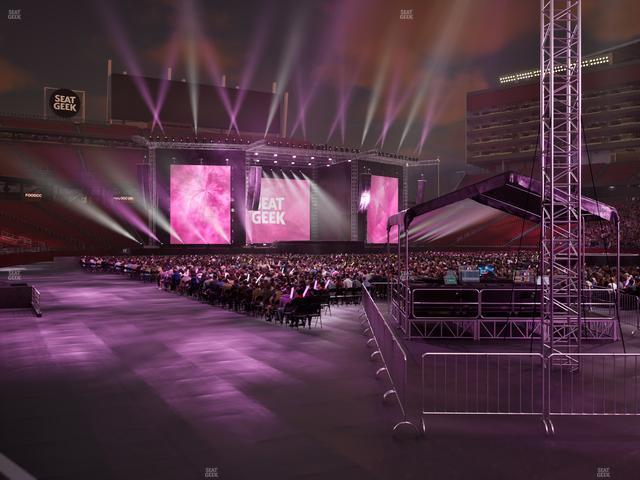Levi's Stadium - Section 110 Seat View