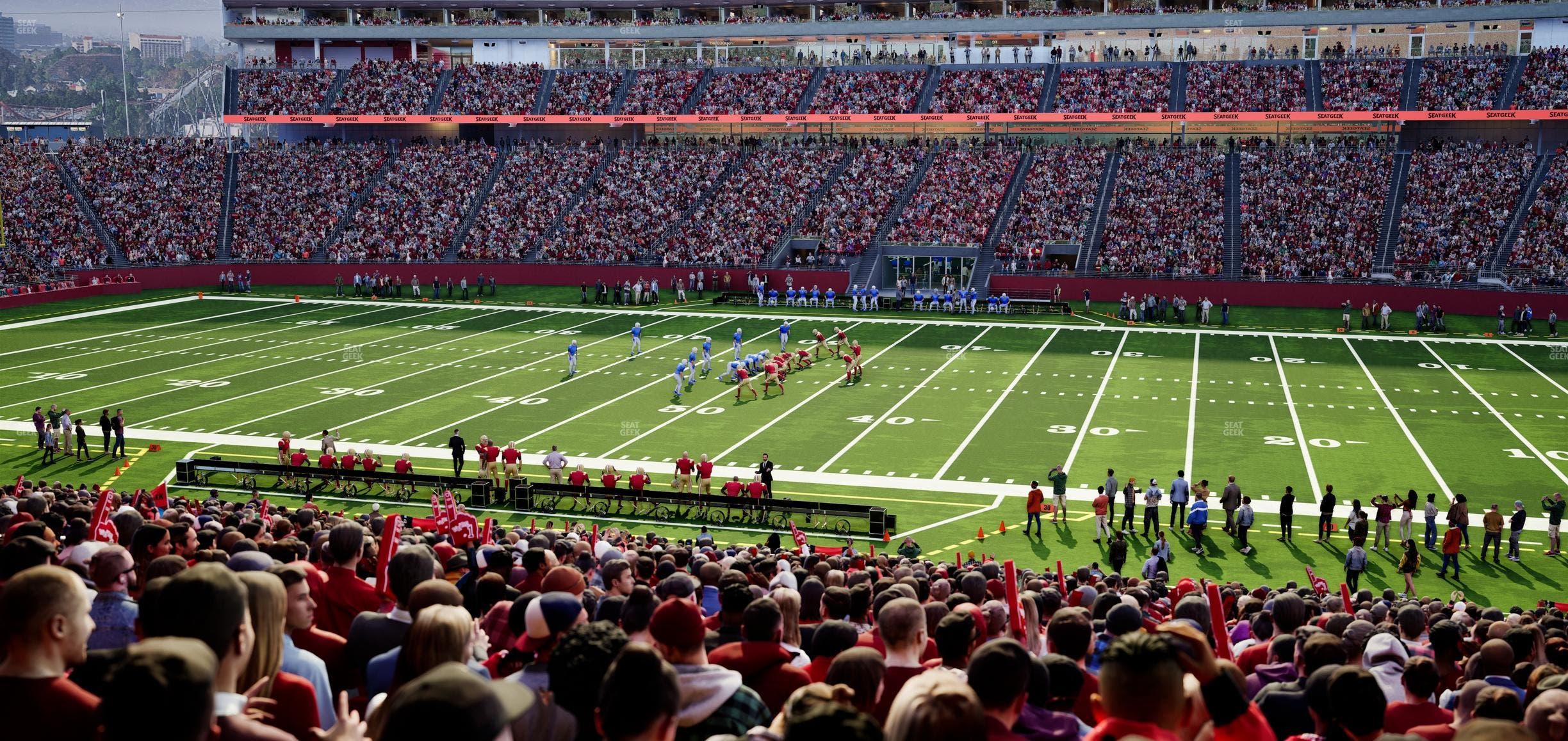 Levi's Stadium - Section 112 Seat View