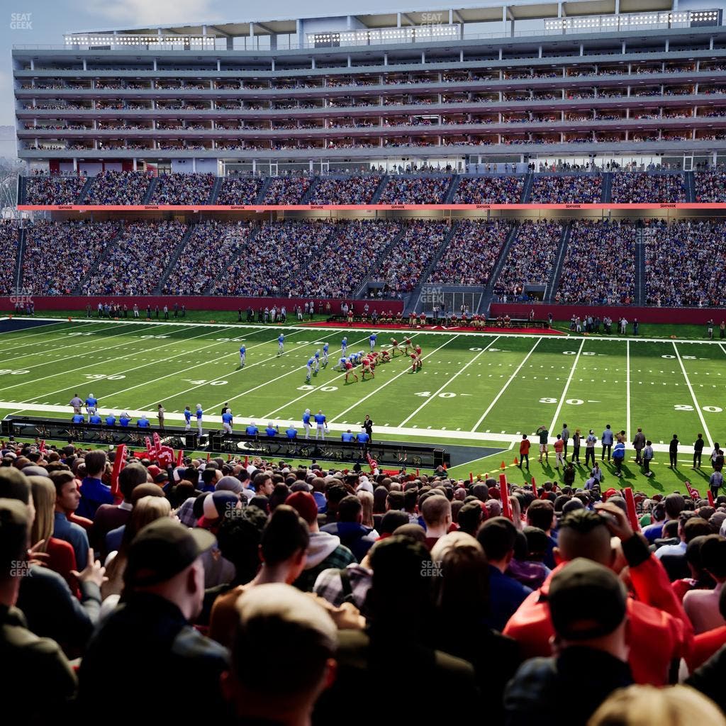 Levi's Stadium - Section 112 Seat View