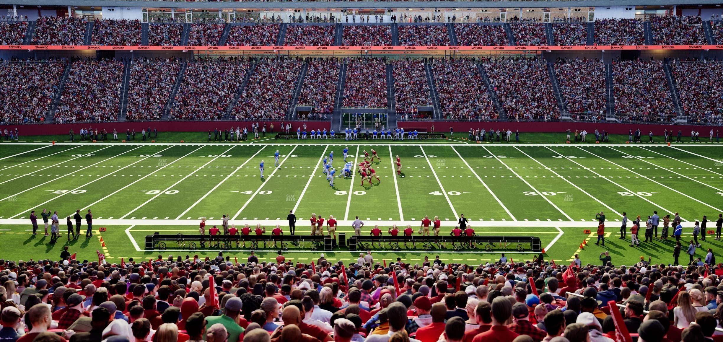Levi's Stadium - Section 115 Vip Seat View
