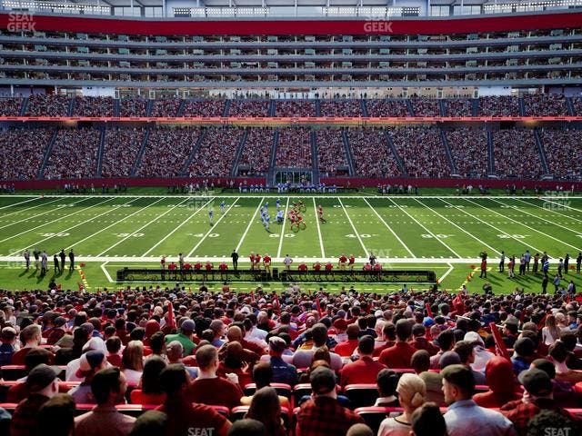 Levi's Stadium - Section 115 Vip Seat View Levi's Stadium - Section 115 Vip Seat View