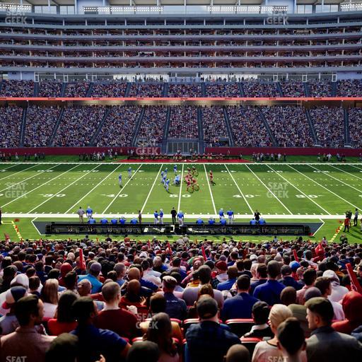 Levi's Stadium - Section 115 Vip Seat View