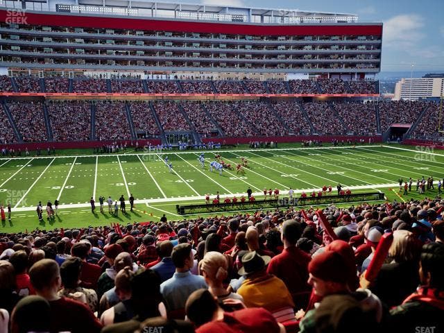 Levi's Stadium - Section 118 Seat View Levi's Stadium - Section 118 Seat View