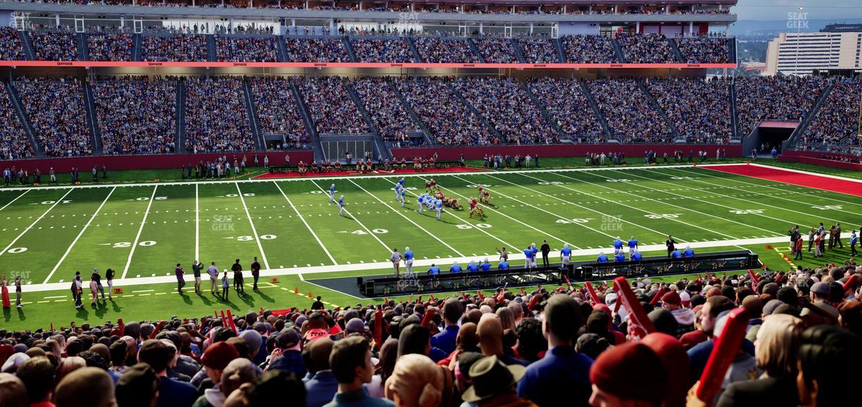 Levi's Stadium - Section 118 Seat View