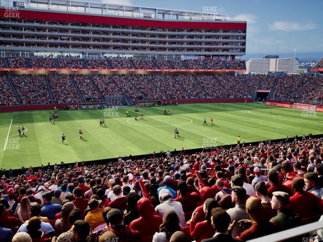 Levi's Stadium - Section 119 Seat View Levi's Stadium - Section 119 Seat View