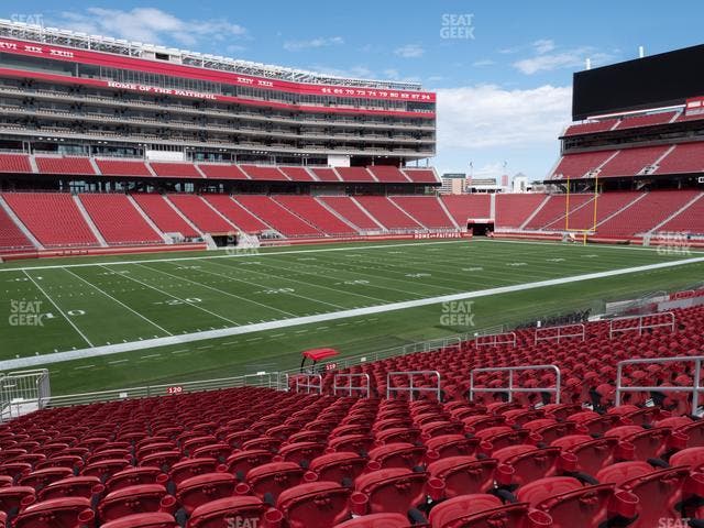 Levi's Stadium - Section 120 Seat View
