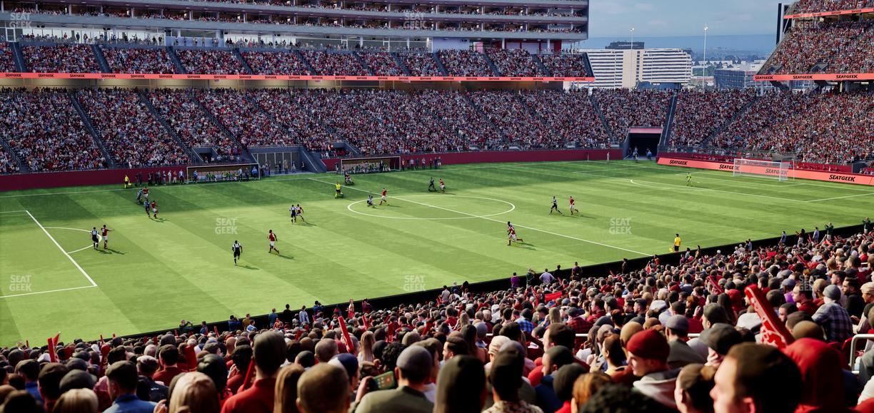 Levi's Stadium - Section 120 Seat View