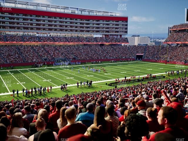 Levi's Stadium - Section 120 Seat View Levi's Stadium - Section 120 Seat View