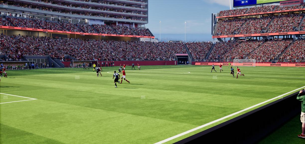 Levi's Stadium - Section 121 Seat View