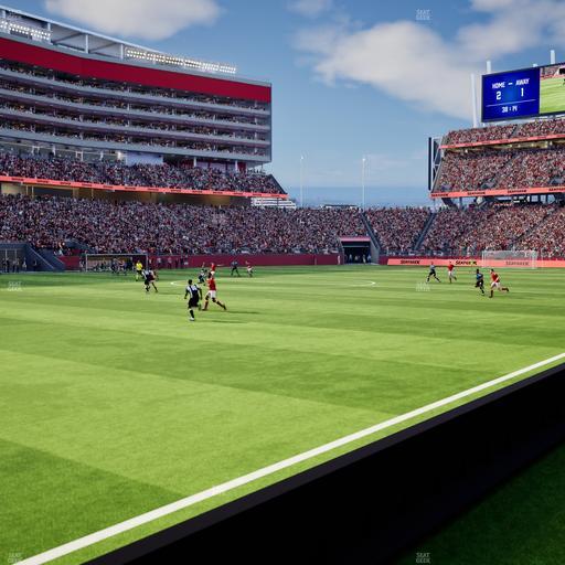 Levi's Stadium - Section 121 Seat View