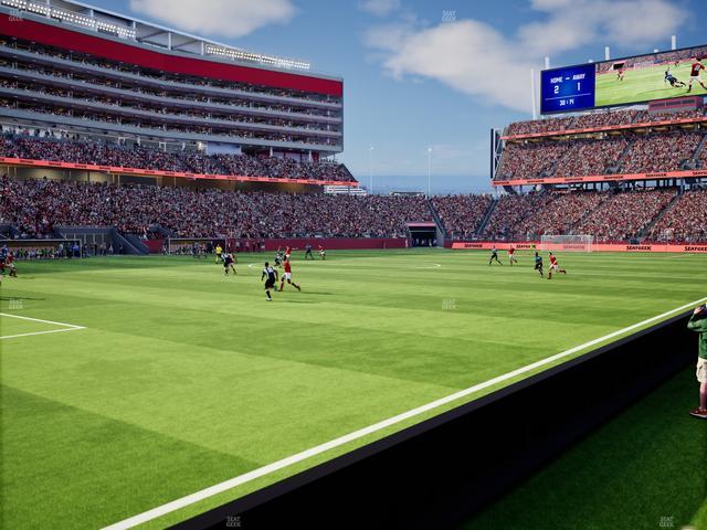 Levi's Stadium - Section 121 Seat View
