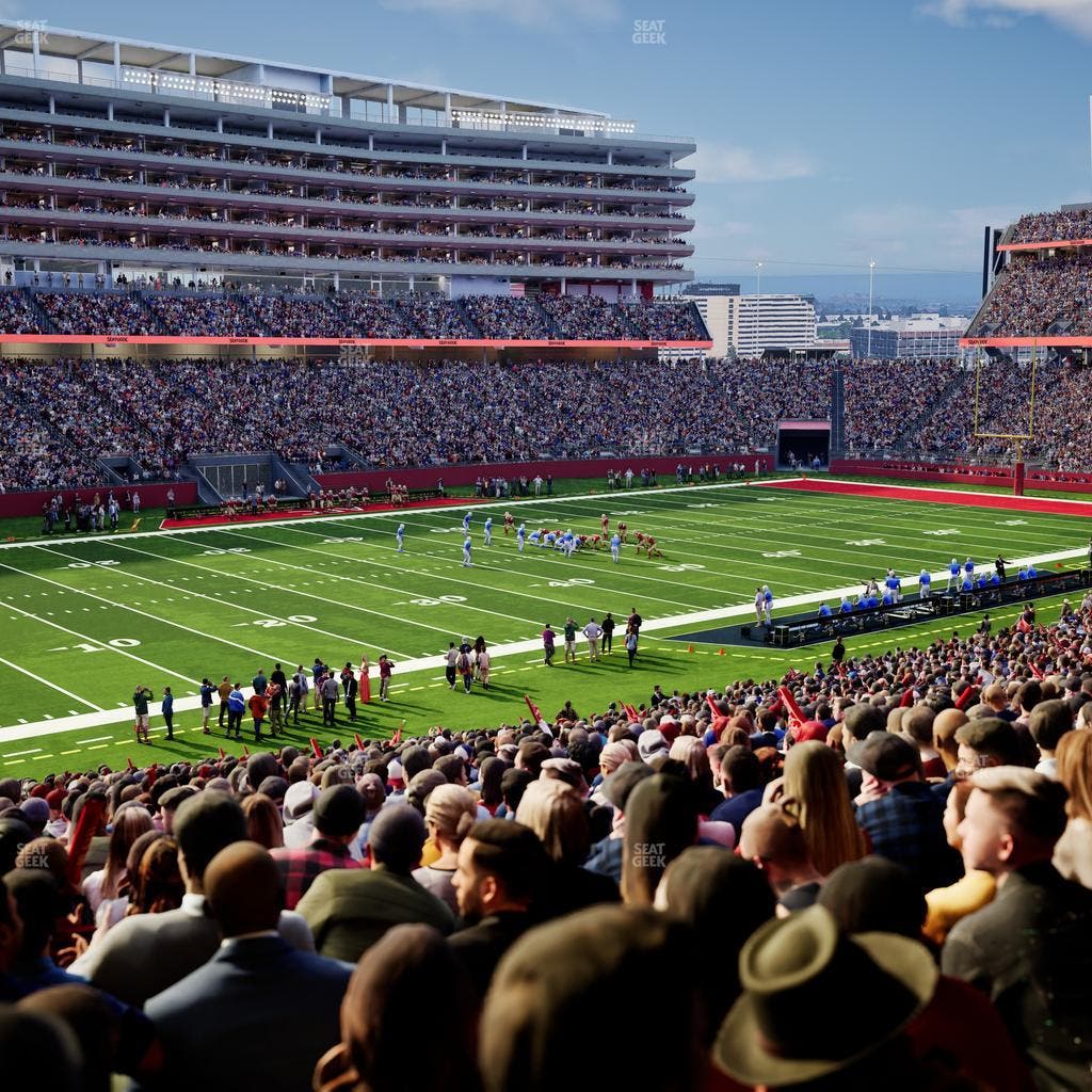 Levi's Stadium - Section 121 Seat View