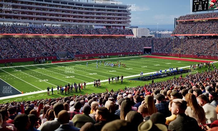 Levi's Stadium - Section 121 Seat View