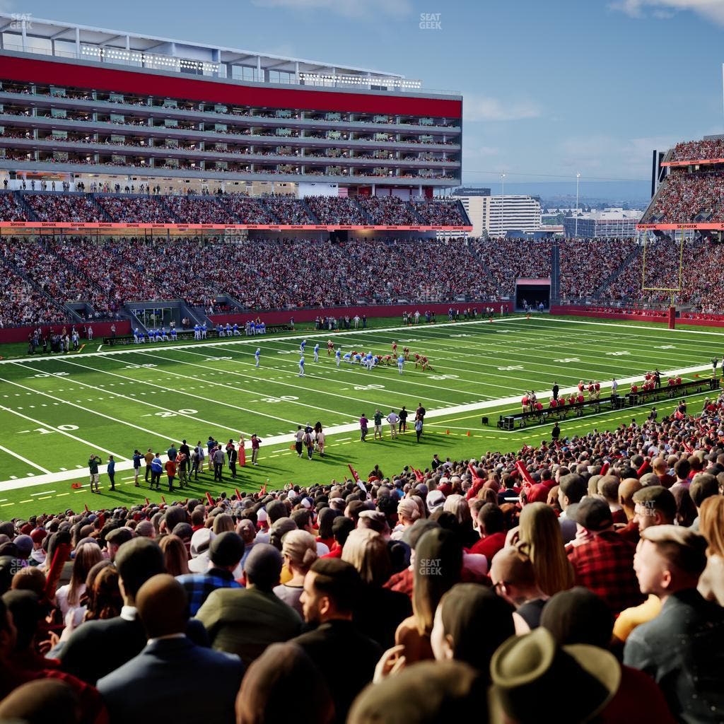 Levi's Stadium - Section 121 Seat View