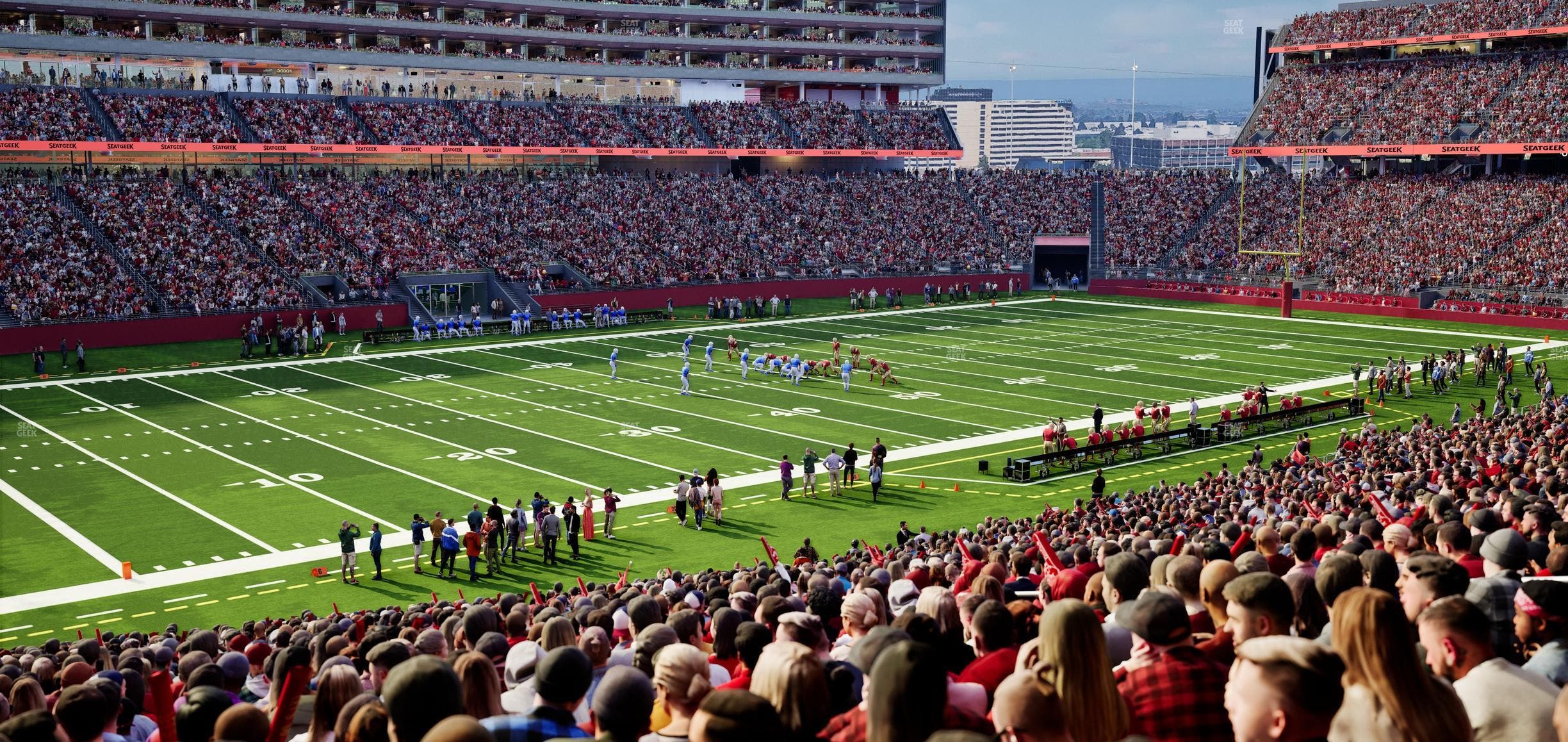 Levi's Stadium - Section 121 Seat View