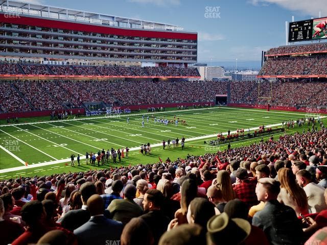 Levi's Stadium - Section 121 Seat View Levi's Stadium - Section 121 Seat View