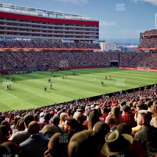 Levi's Stadium - Section 121 Seat View