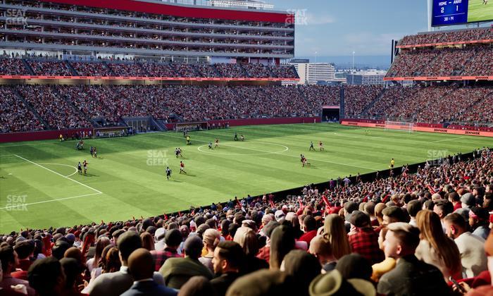 Levi's Stadium - Section 121 Seat View