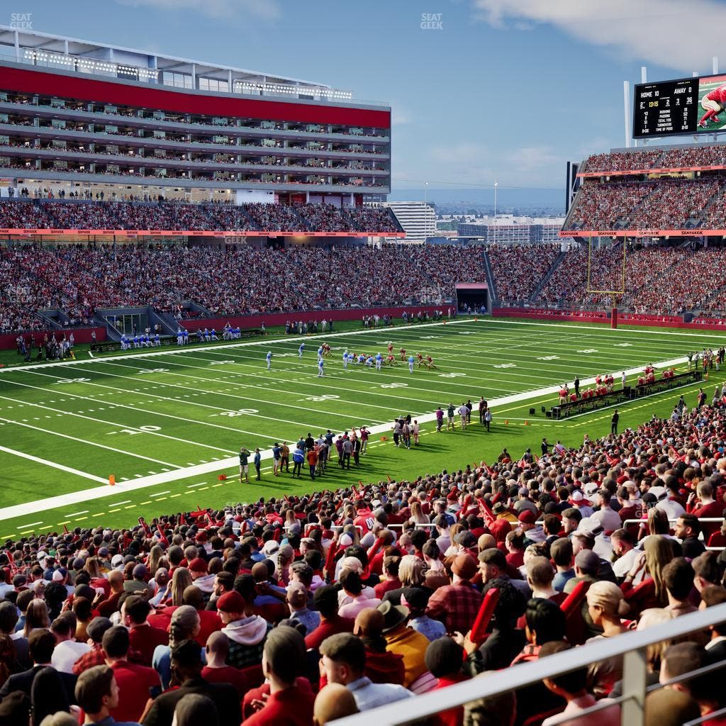 Levi's Stadium - Section 122 Seat View