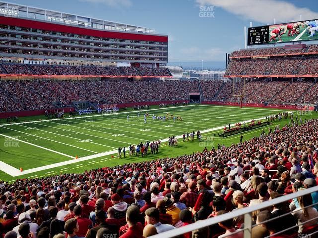 Levi's Stadium - Section 122 Seat View Levi's Stadium - Section 122 Seat View