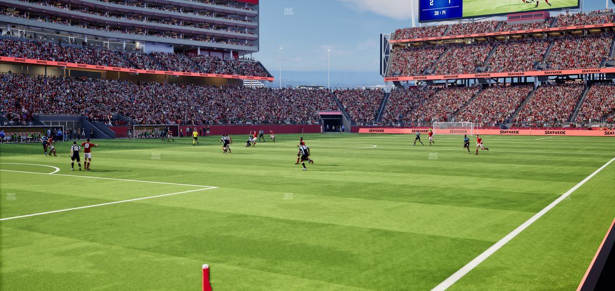 Levi's Stadium - Section 122 Seat View