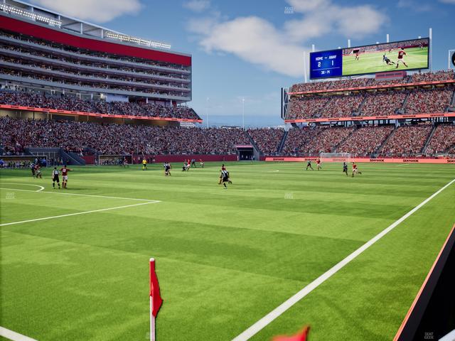 Levi's Stadium - Section 122 Seat View