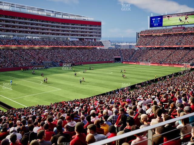 Levi's Stadium - Section 122 Seat View Levi's Stadium - Section 122 Seat View