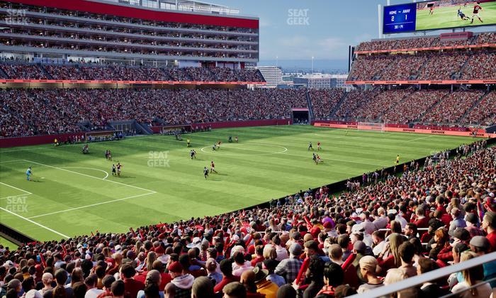 Levi's Stadium - Section 122 Seat View