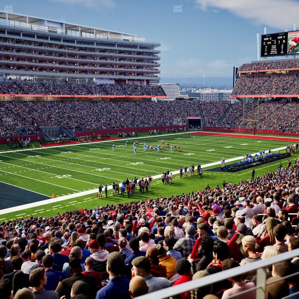 Levi's Stadium - Section 122 Seat View